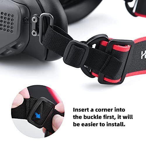 Регулируемый ремешок HeiyRC для очков DJI FPV Goggles V2