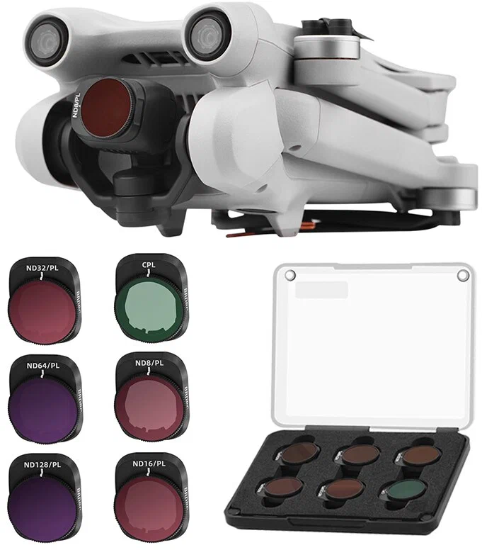 Оптический фильтр MyPads UV CPL ND8PL ND16PL ND32PL ND64PL для квадрокоптера DJI MINI 3 / DJI MINI 3 Pro