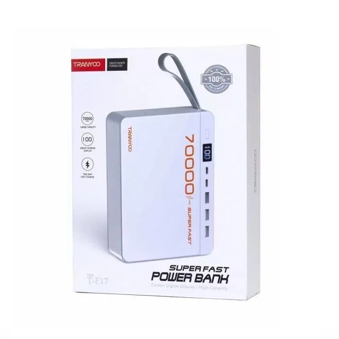 Портативная зарядка (PowerBank) Tranyoo T-F17 70000 MaH